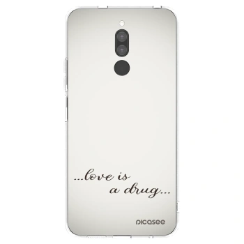 Picasee husă transparentă din silicon pentru Xiaomi Redmi 8 - Love is a drug