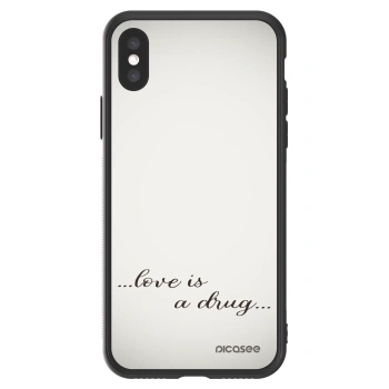 Picasee ULTIMATE CASE pentru Apple iPhone X/XS - Love is a drug