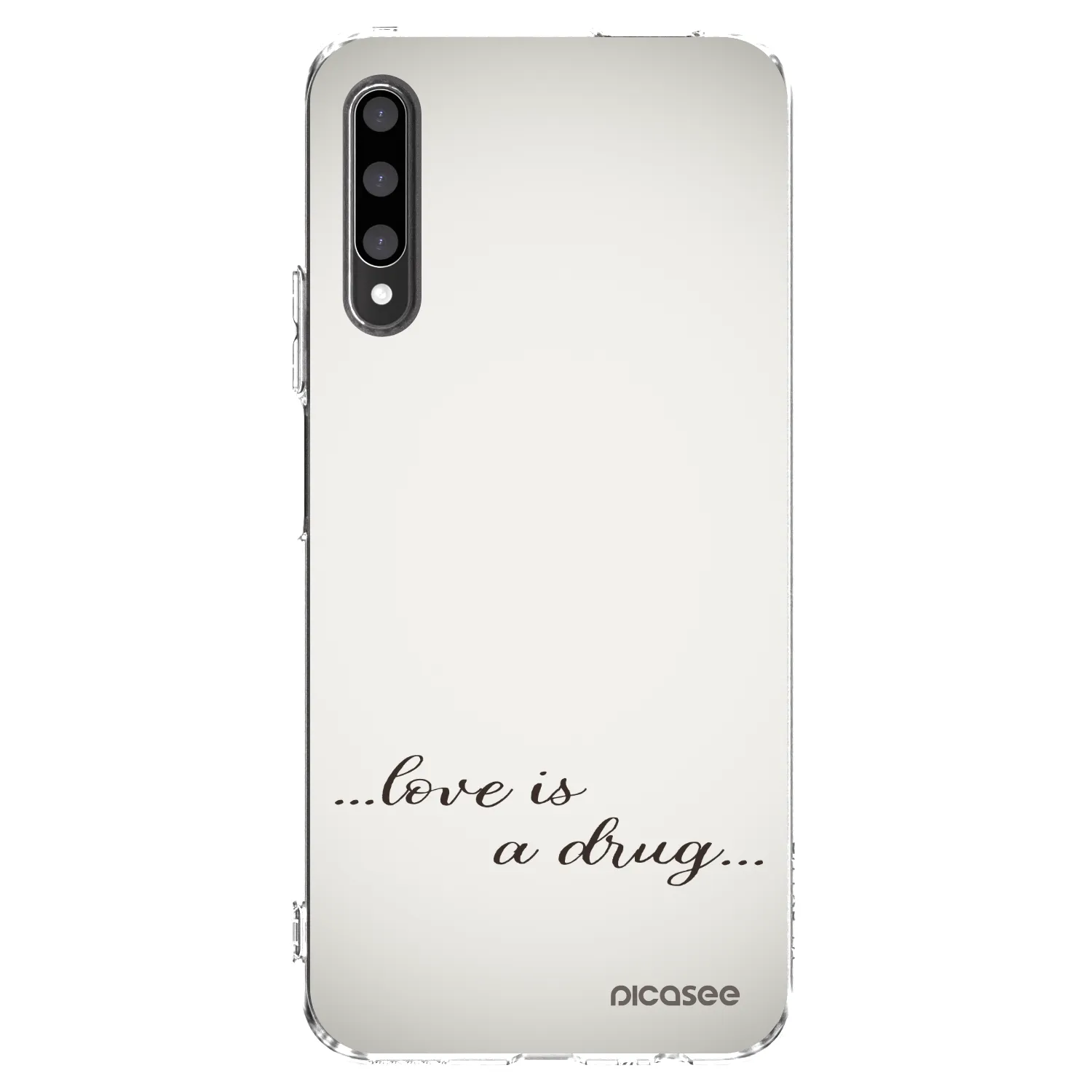 Picasee husă transparentă din silicon pentru Honor 9X Pro - Love is a drug