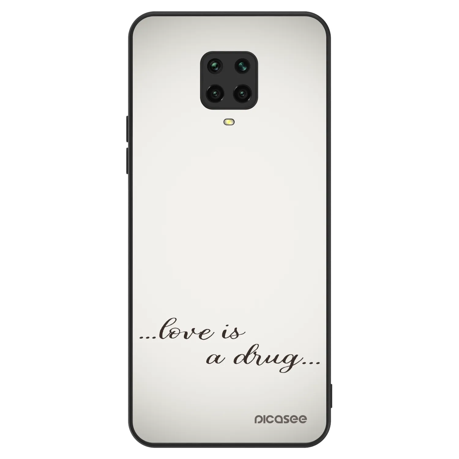 Picasee ULTIMATE CASE pentru Xiaomi Redmi Note 9 Pro - Love is a drug