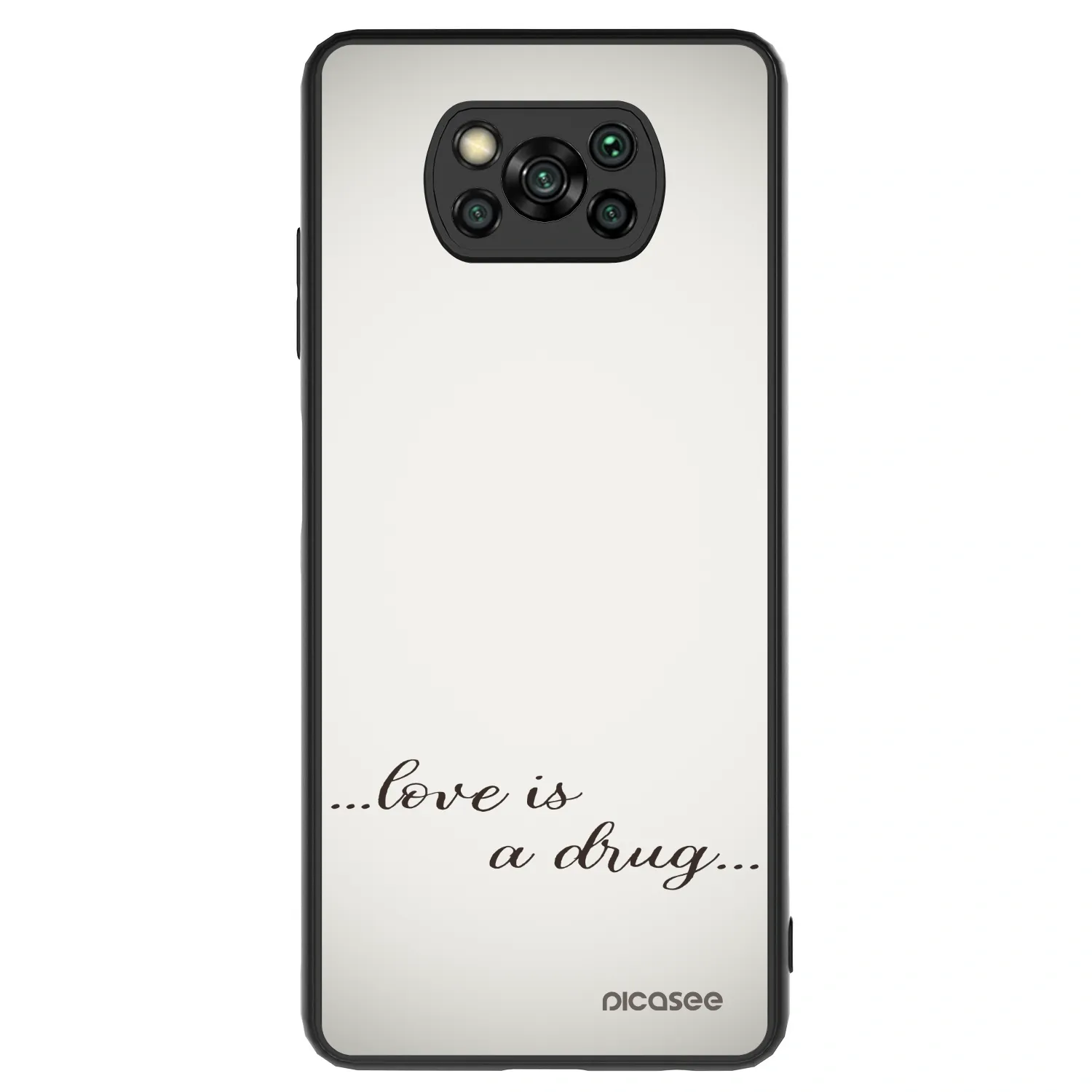 Picasee ULTIMATE CASE pentru Xiaomi Poco X3 - Love is a drug