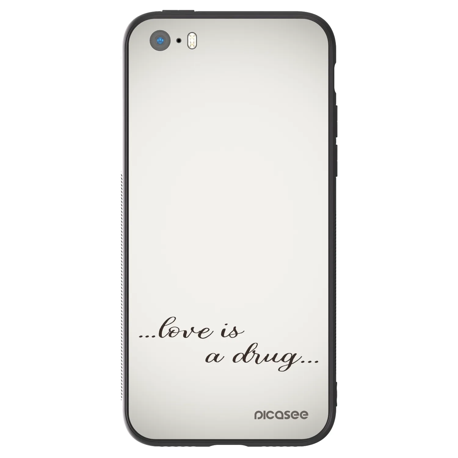 Picasee ULTIMATE CASE pentru Apple iPhone 5/5S/SE - Love is a drug