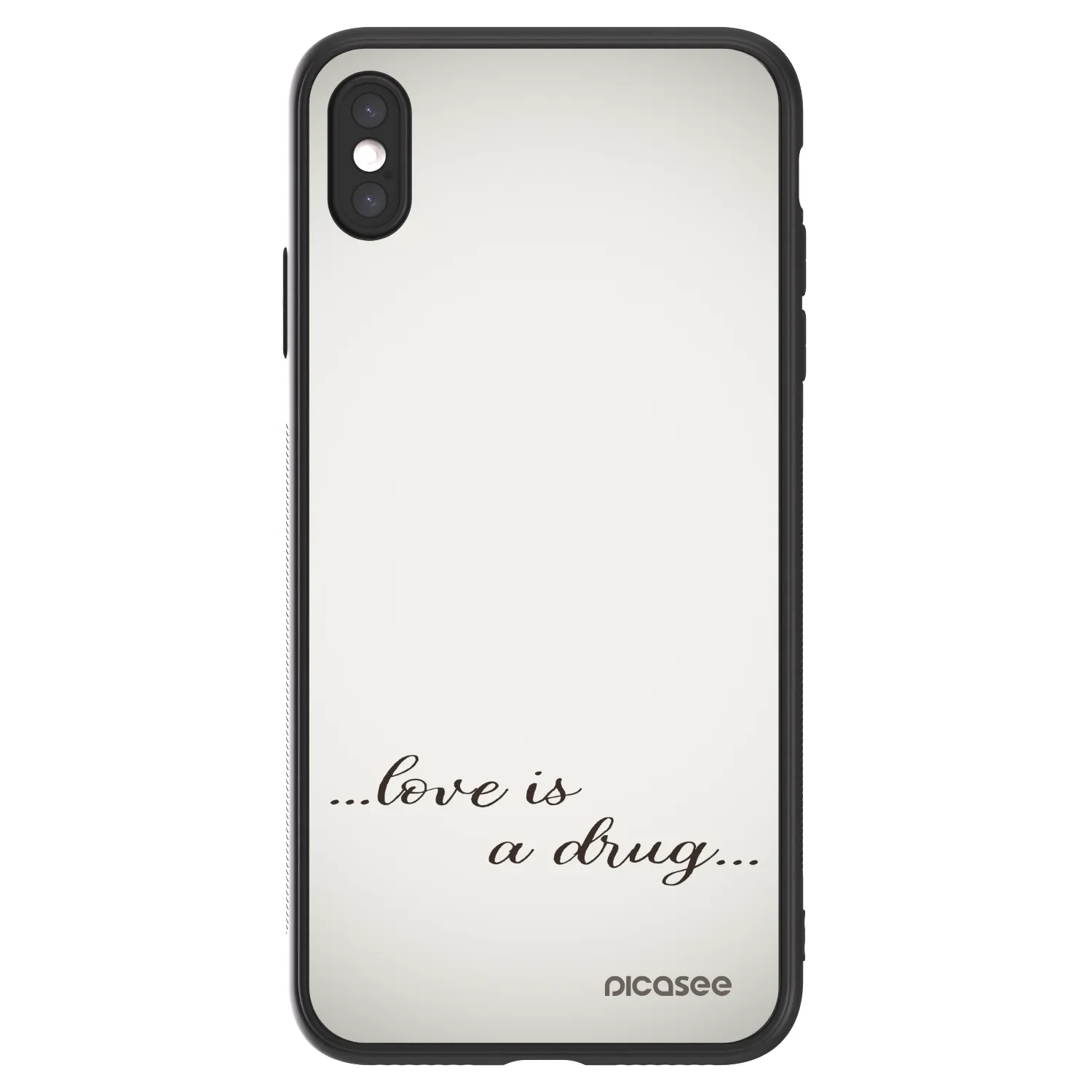 Picasee ULTIMATE CASE pentru Apple iPhone XS Max - Love is a drug