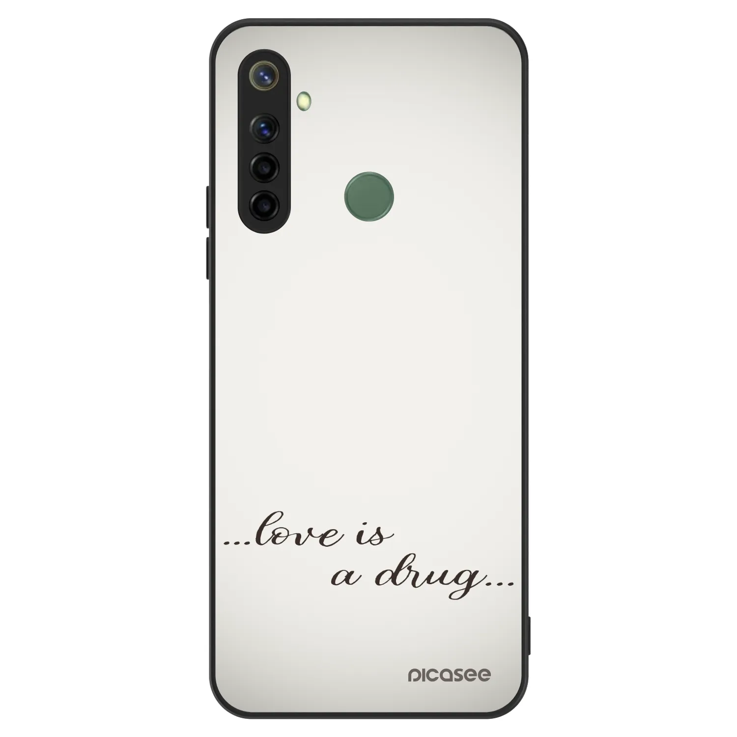 Picasee ULTIMATE CASE pentru Realme 6i - Love is a drug