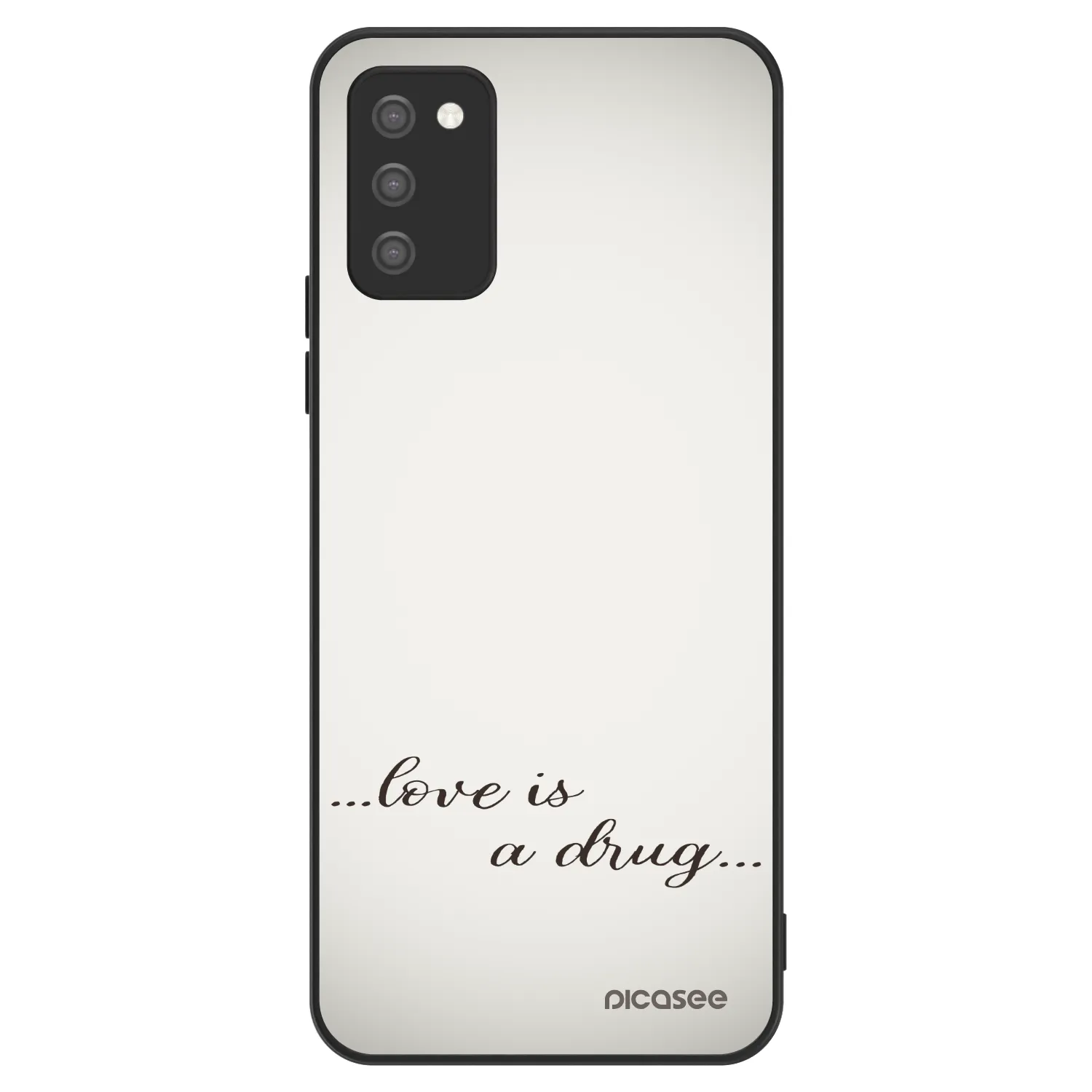 Picasee ULTIMATE CASE pentru Samsung Galaxy A02s A025G - Love is a drug