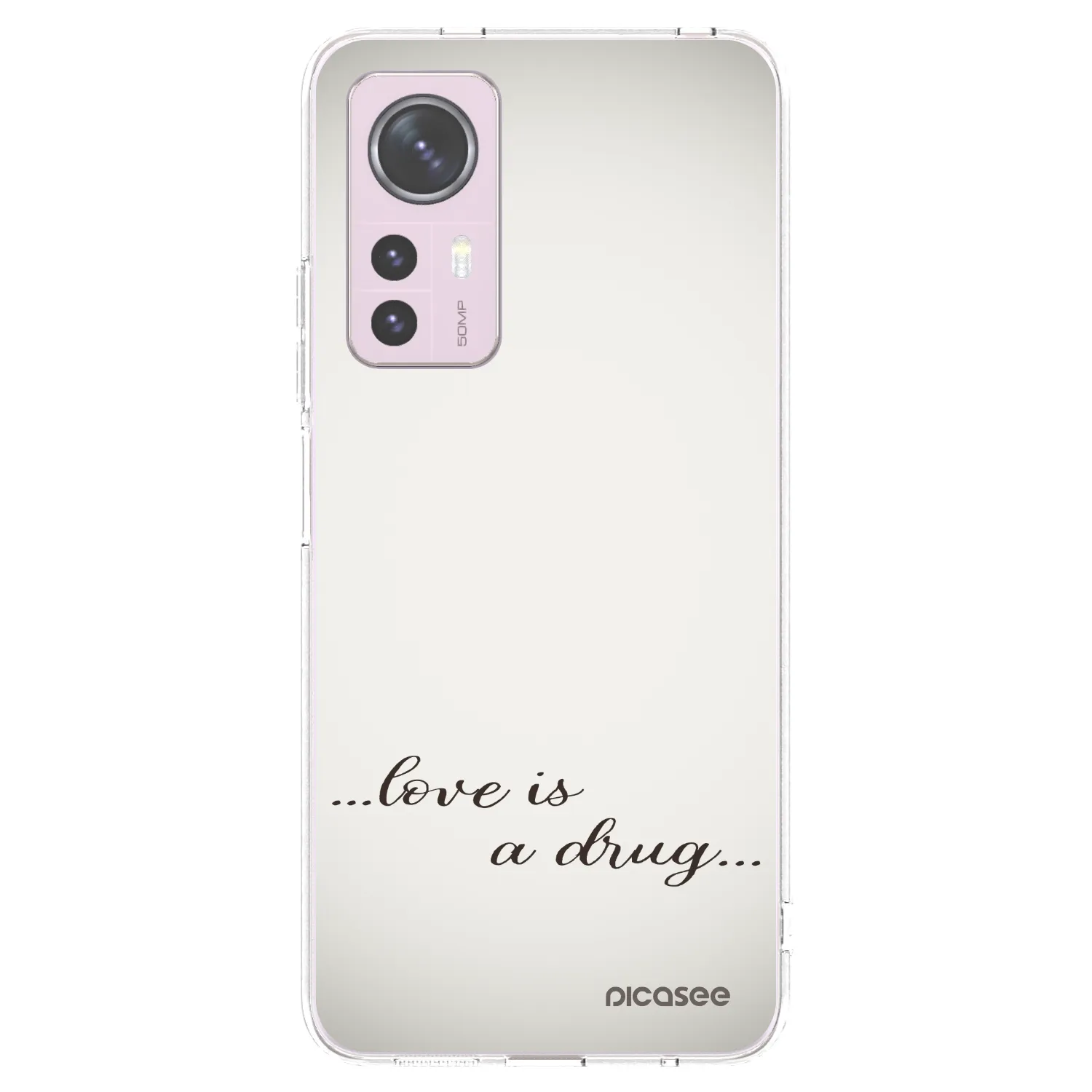 Picasee husă transparentă din silicon pentru Xiaomi 12 - Love is a drug