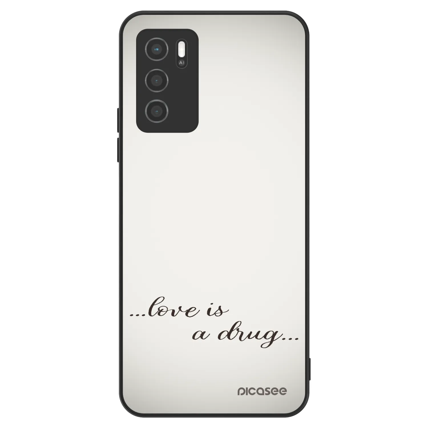 Picasee ULTIMATE CASE pentru OPPO A16s - Love is a drug