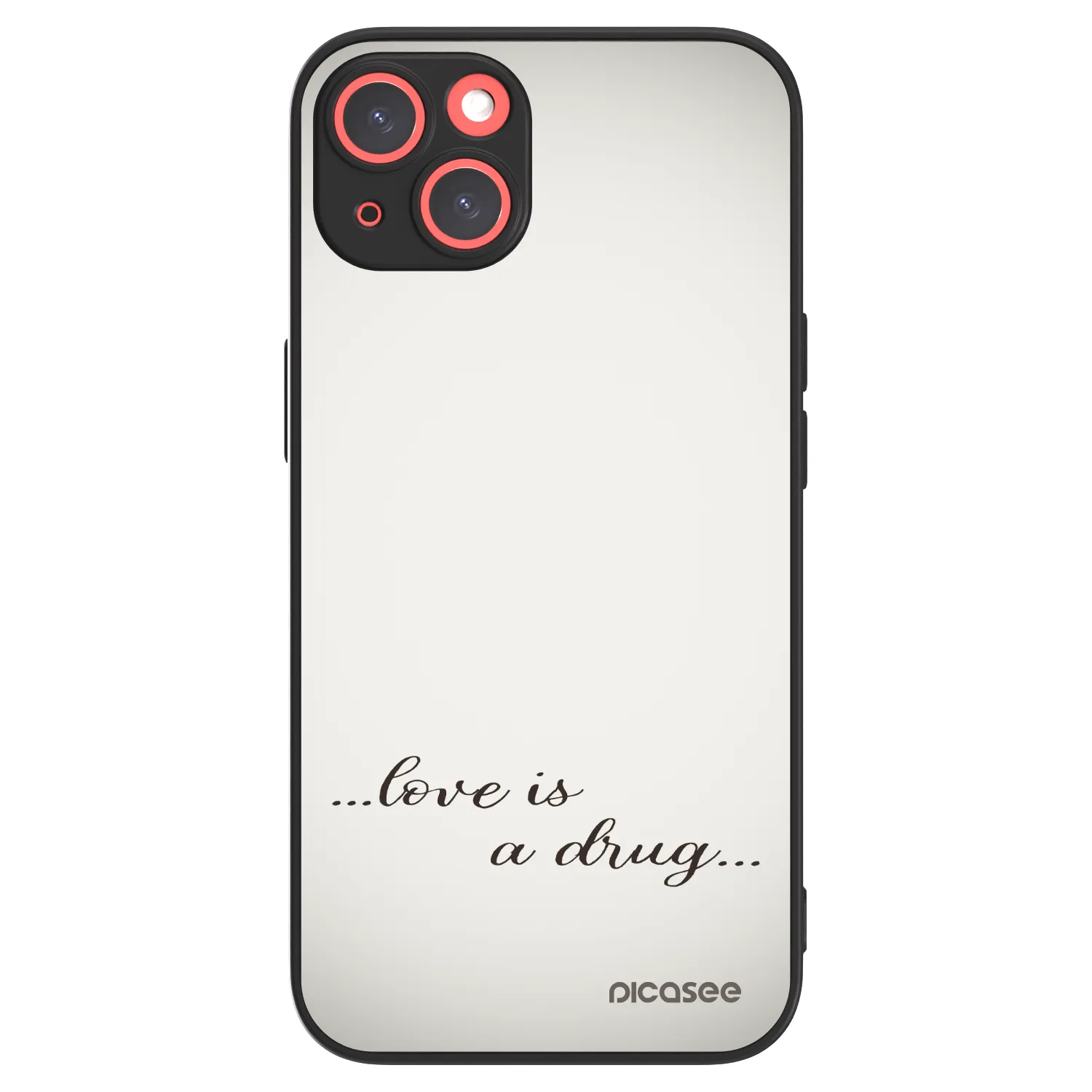 Picasee ULTIMATE CASE MagSafe pentru Apple iPhone 13 - Love is a drug