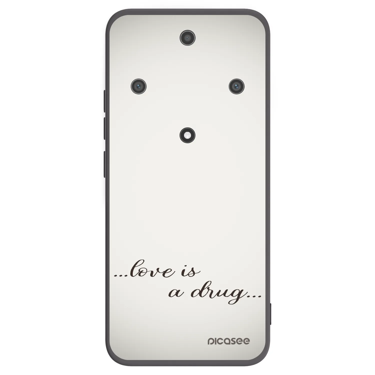 Picasee husă neagră din silicon pentru Honor Magic5 Lite 5G - Love is a drug