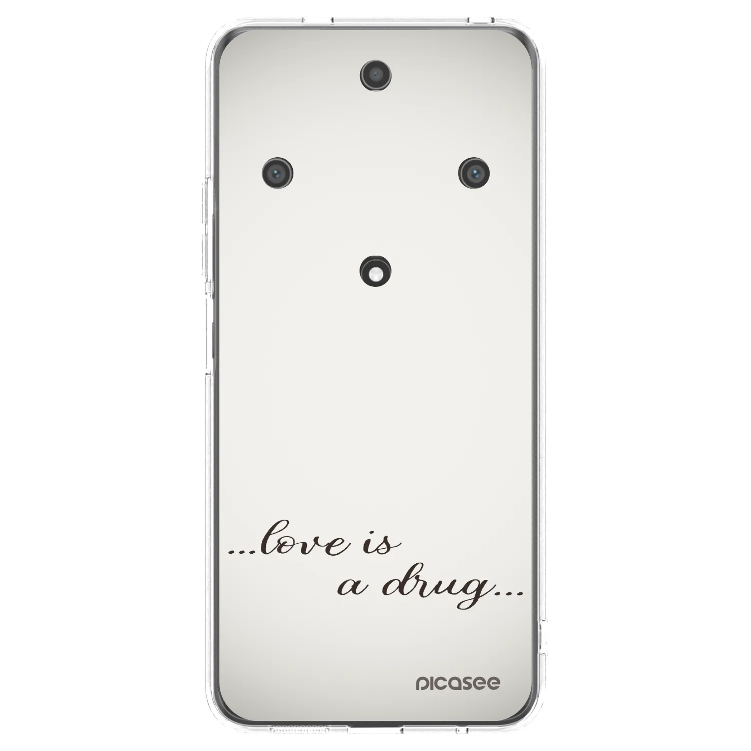 Picasee husă transparentă din silicon pentru Honor Magic5 Lite 5G - Love is a drug