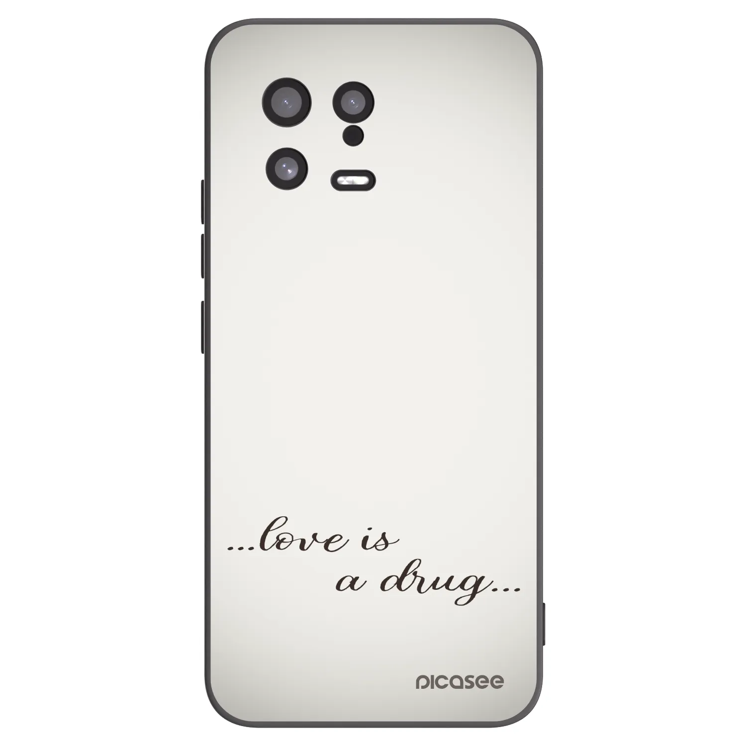 Picasee husă neagră din silicon pentru Xiaomi 13 - Love is a drug