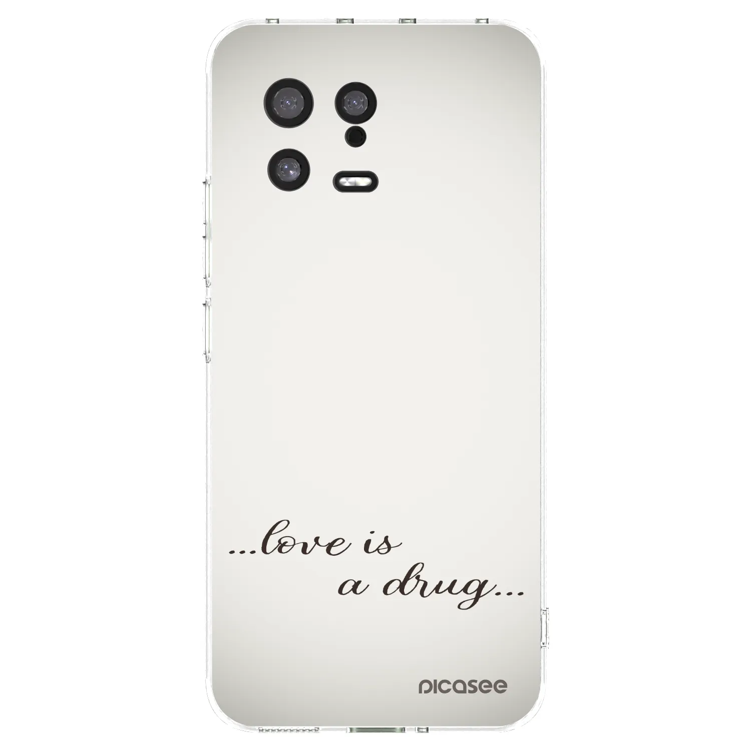 Picasee husă transparentă din silicon pentru Xiaomi 13 - Love is a drug