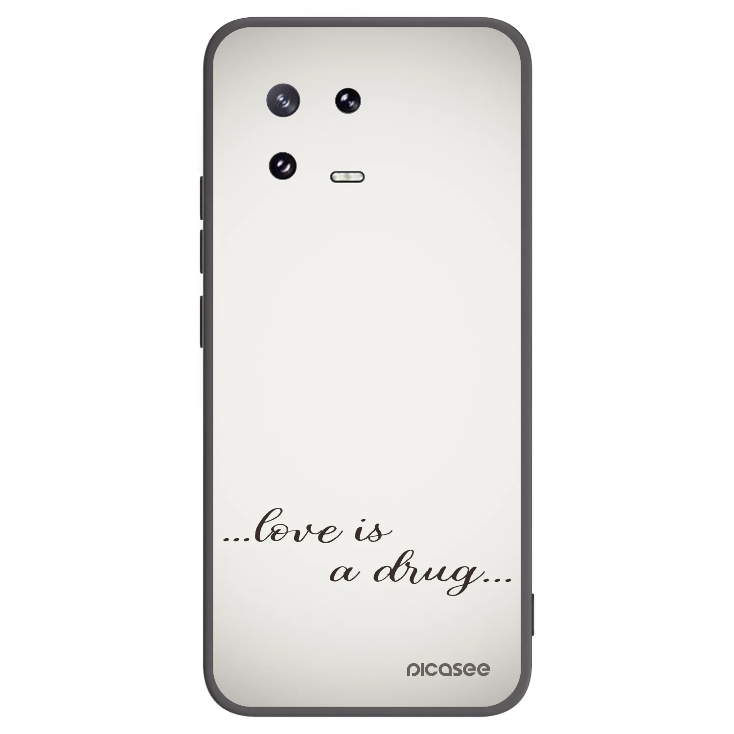 Picasee husă neagră din silicon pentru Xiaomi 13 Pro - Love is a drug