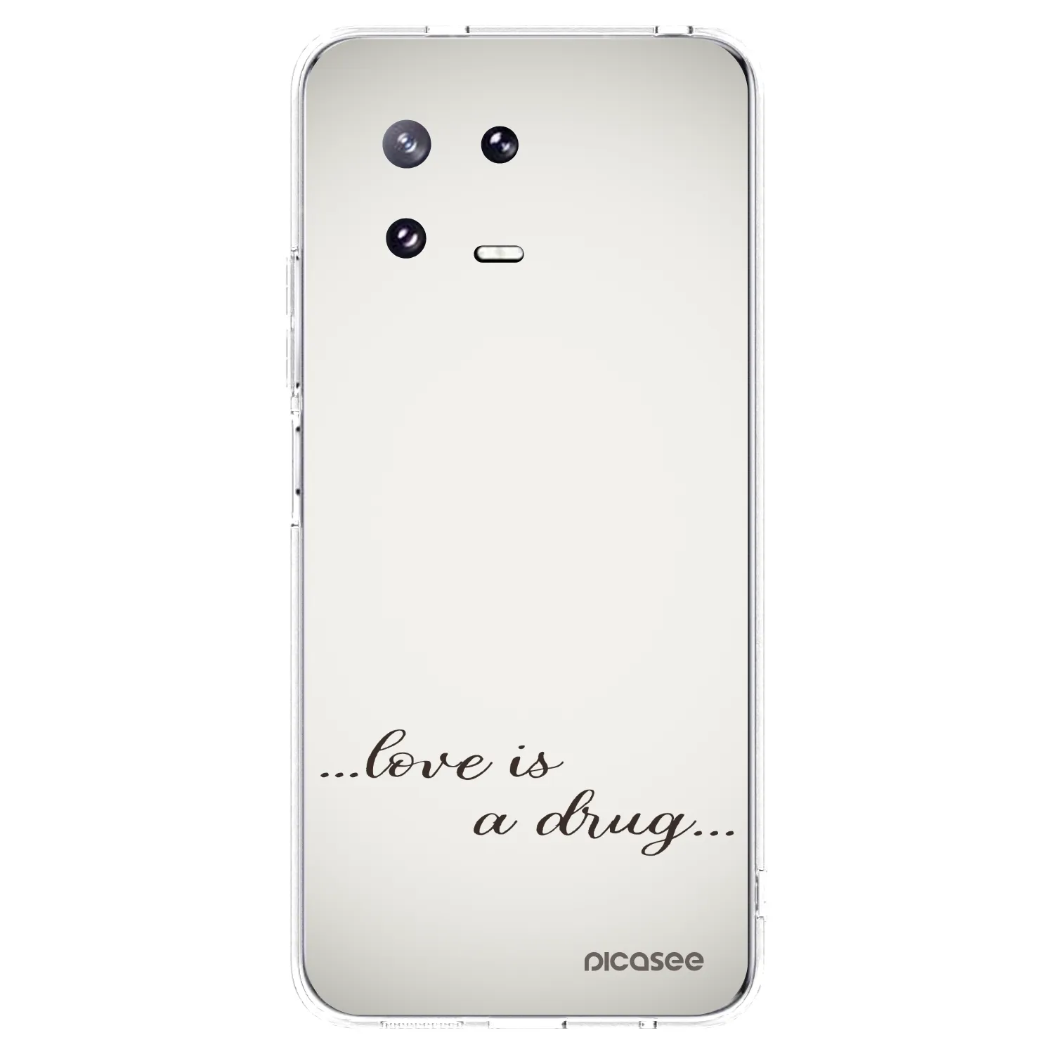 Picasee husă transparentă din silicon pentru Xiaomi 13 Pro - Love is a drug