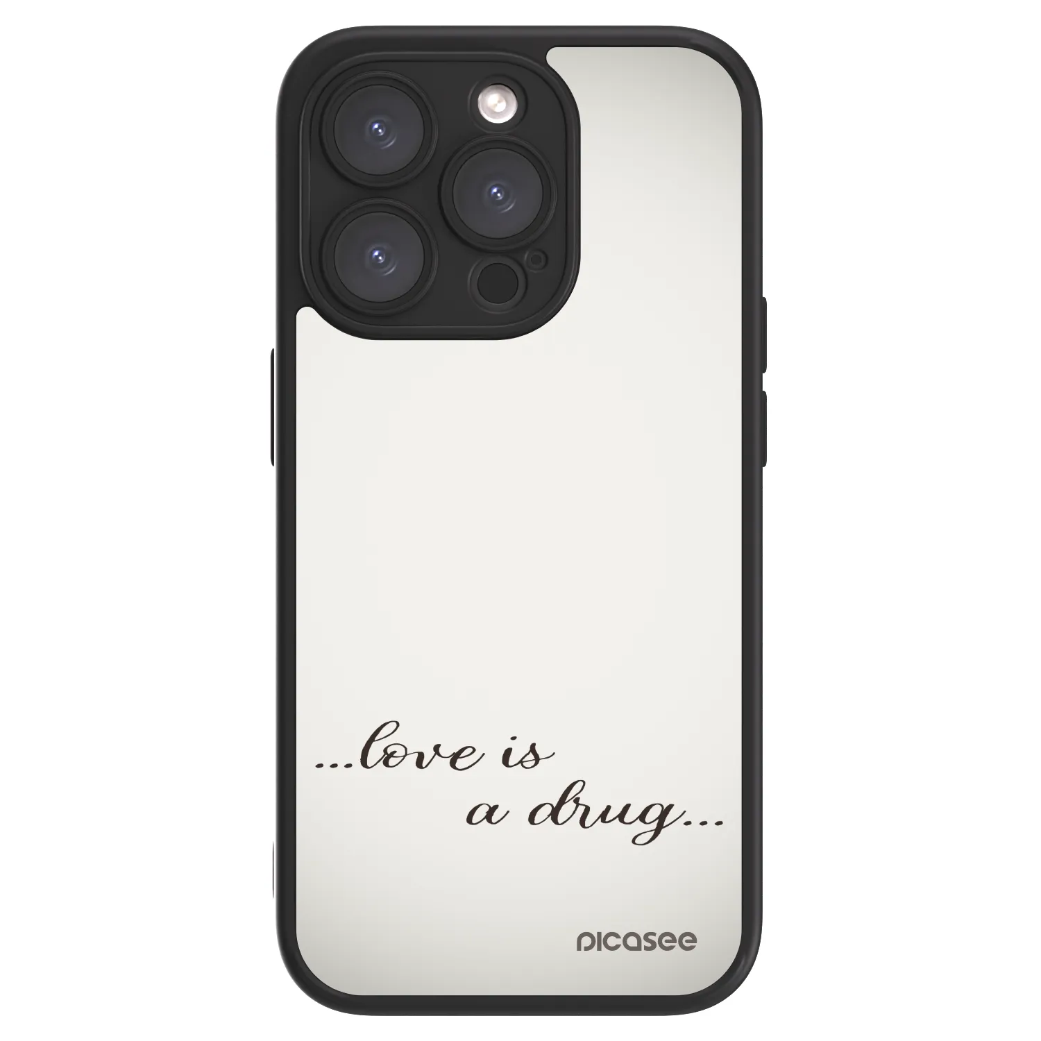 Picasee ULTIMATE CASE pentru Apple iPhone 15 Pro - Love is a drug