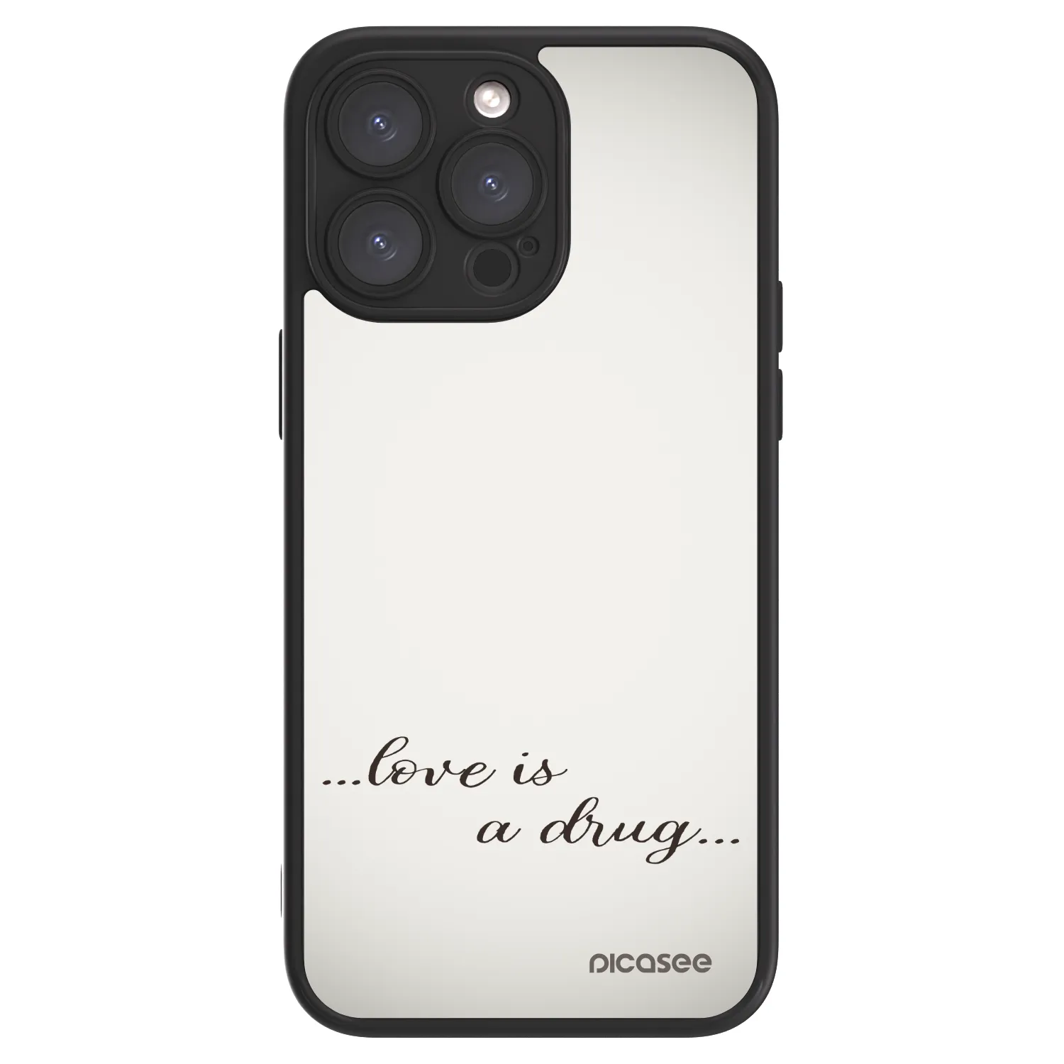 Picasee ULTIMATE CASE MagSafe pentru Apple iPhone 15 Pro Max - Love is a drug