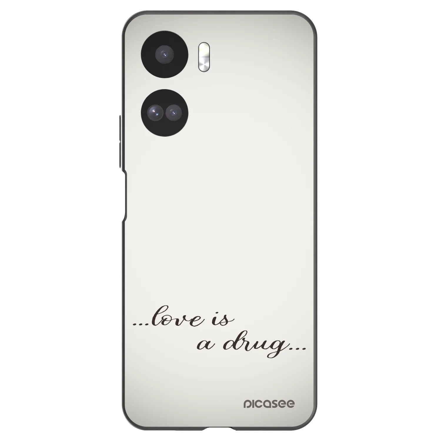 Picasee husă neagră din silicon pentru Honor 90 Lite 5G - Love is a drug