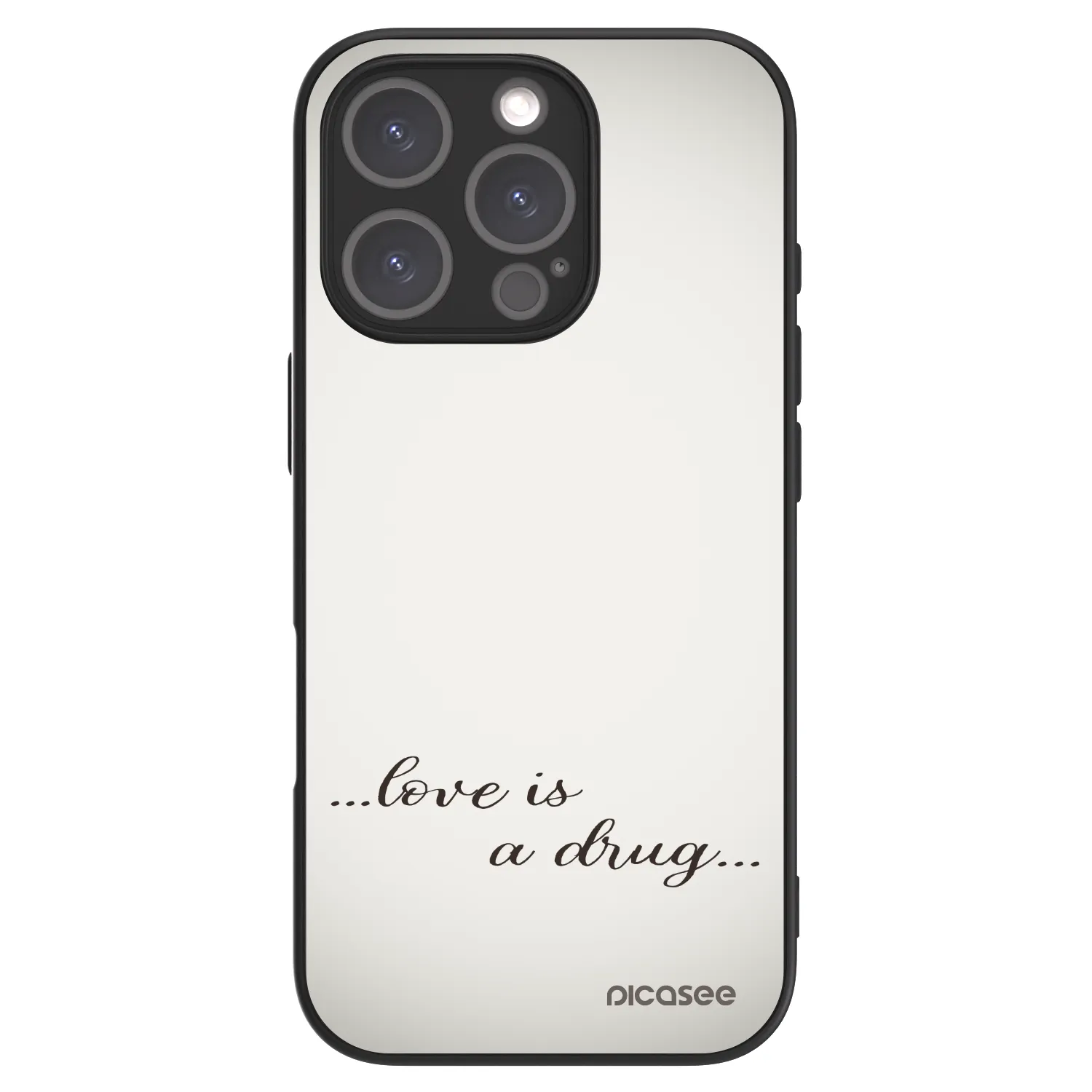 Picasee ULTIMATE CASE MagSafe pentru Apple iPhone 16 Pro - Love is a drug