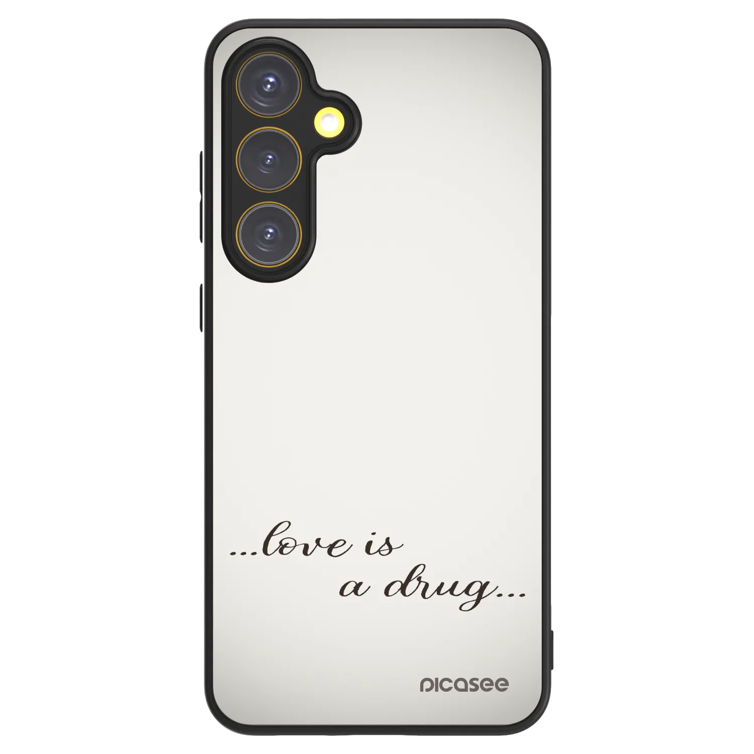 Picasee ULTIMATE CASE PowerShare pentru Samsung Galaxy S24 FE S721B - Love is a drug