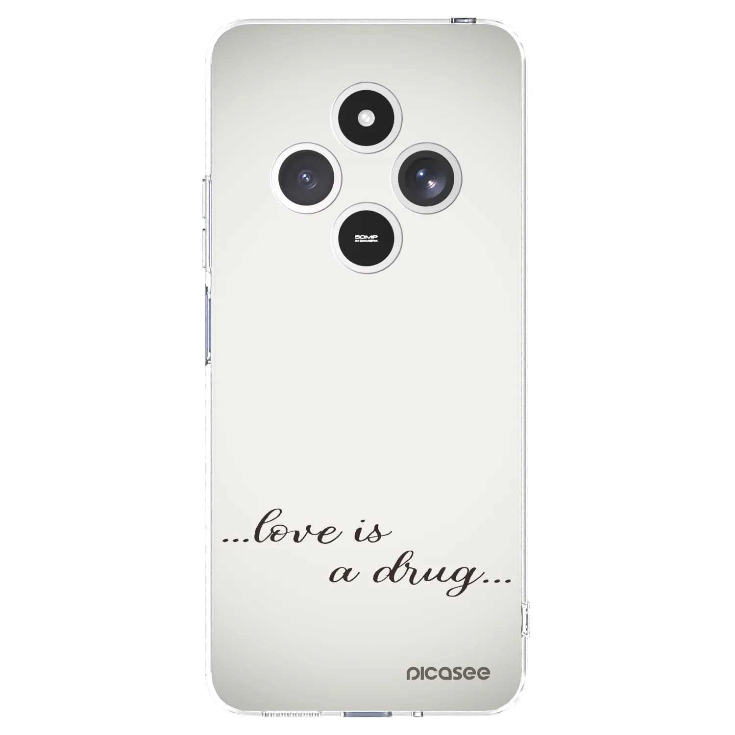 Picasee husă transparentă din silicon pentru Xiaomi Redmi 14C - Love is a drug