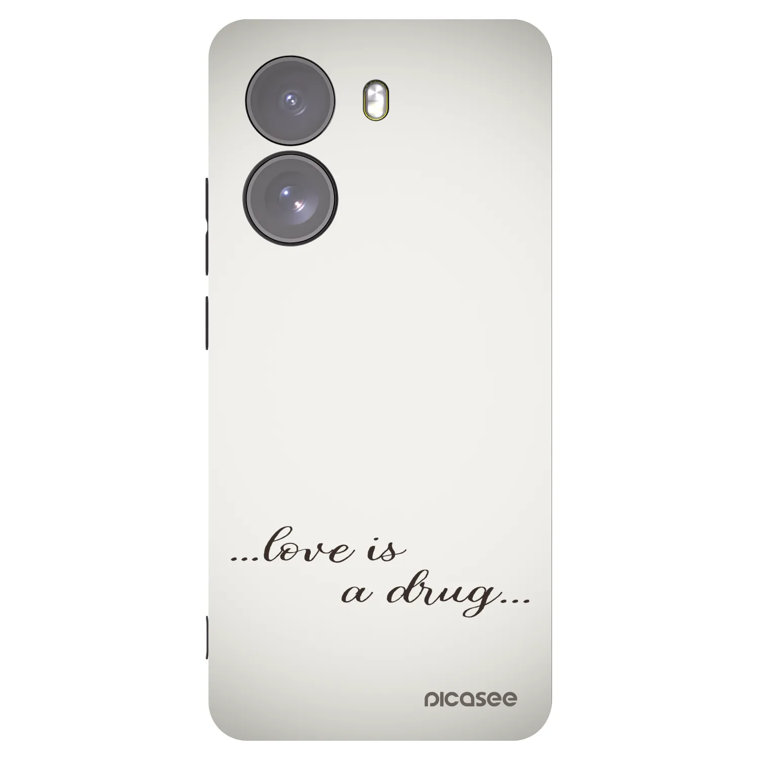 Picasee husă neagră din silicon pentru Xiaomi Poco X7 - Love is a drug