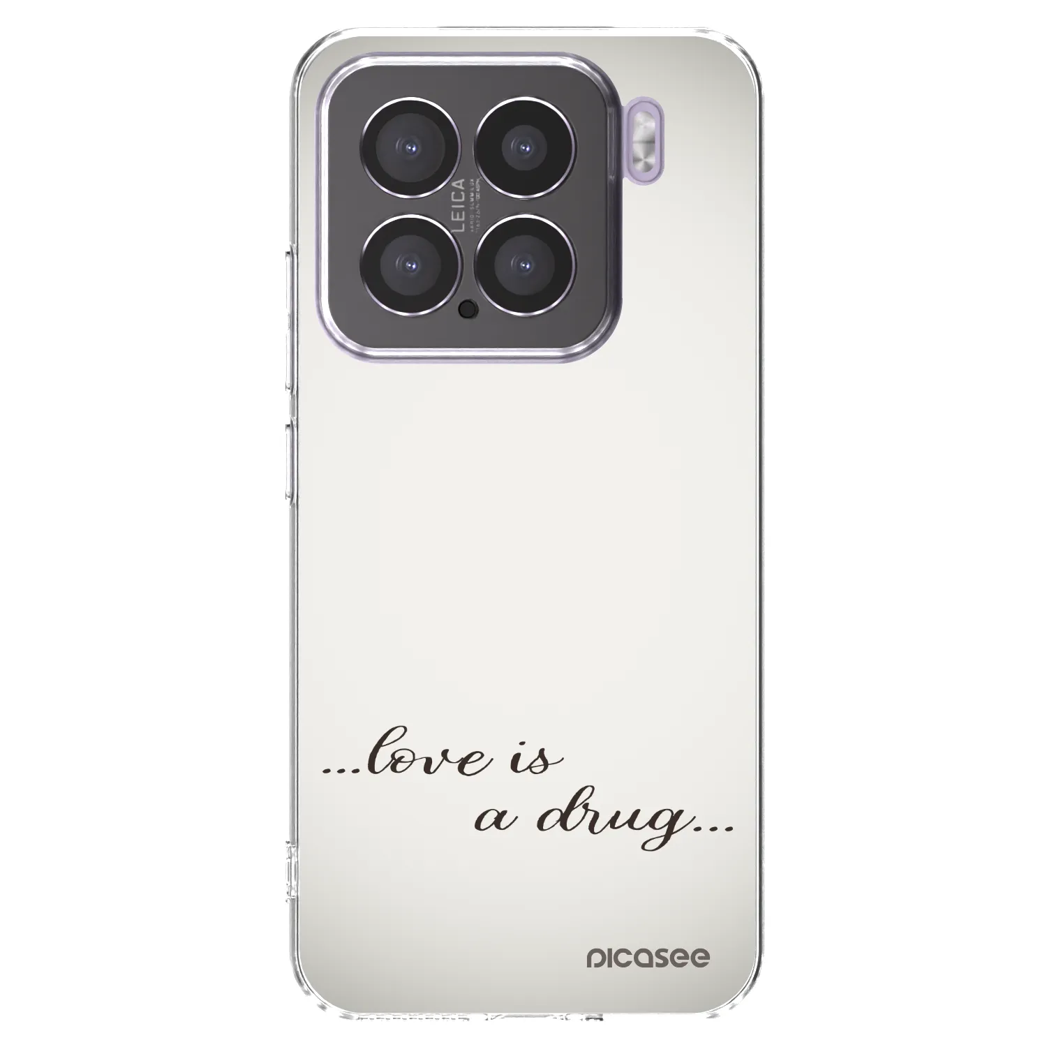 Picasee husă transparentă din silicon pentru Xiaomi 15 - Love is a drug