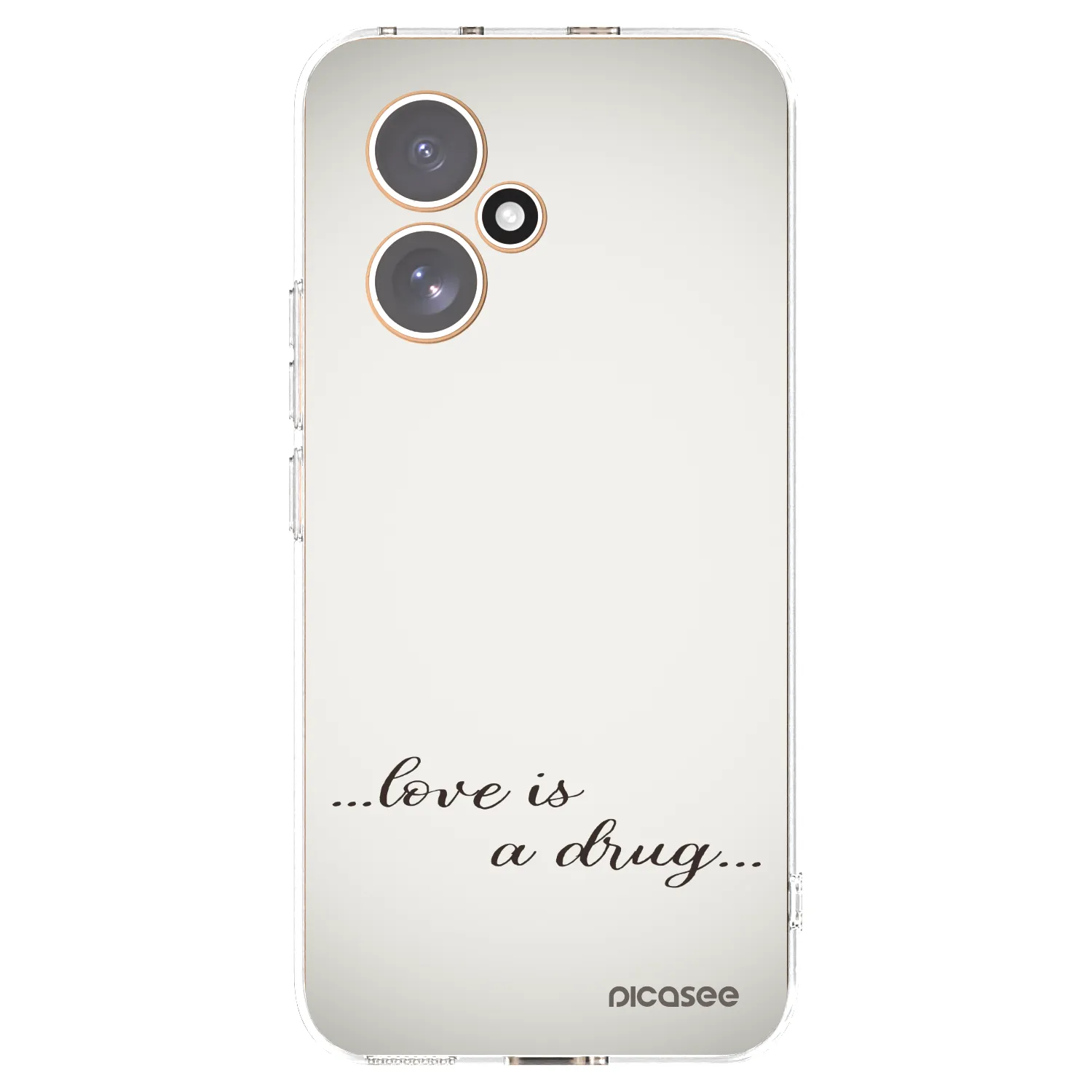 Picasee husă transparentă din silicon pentru Honor 400 5G - Love is a drug