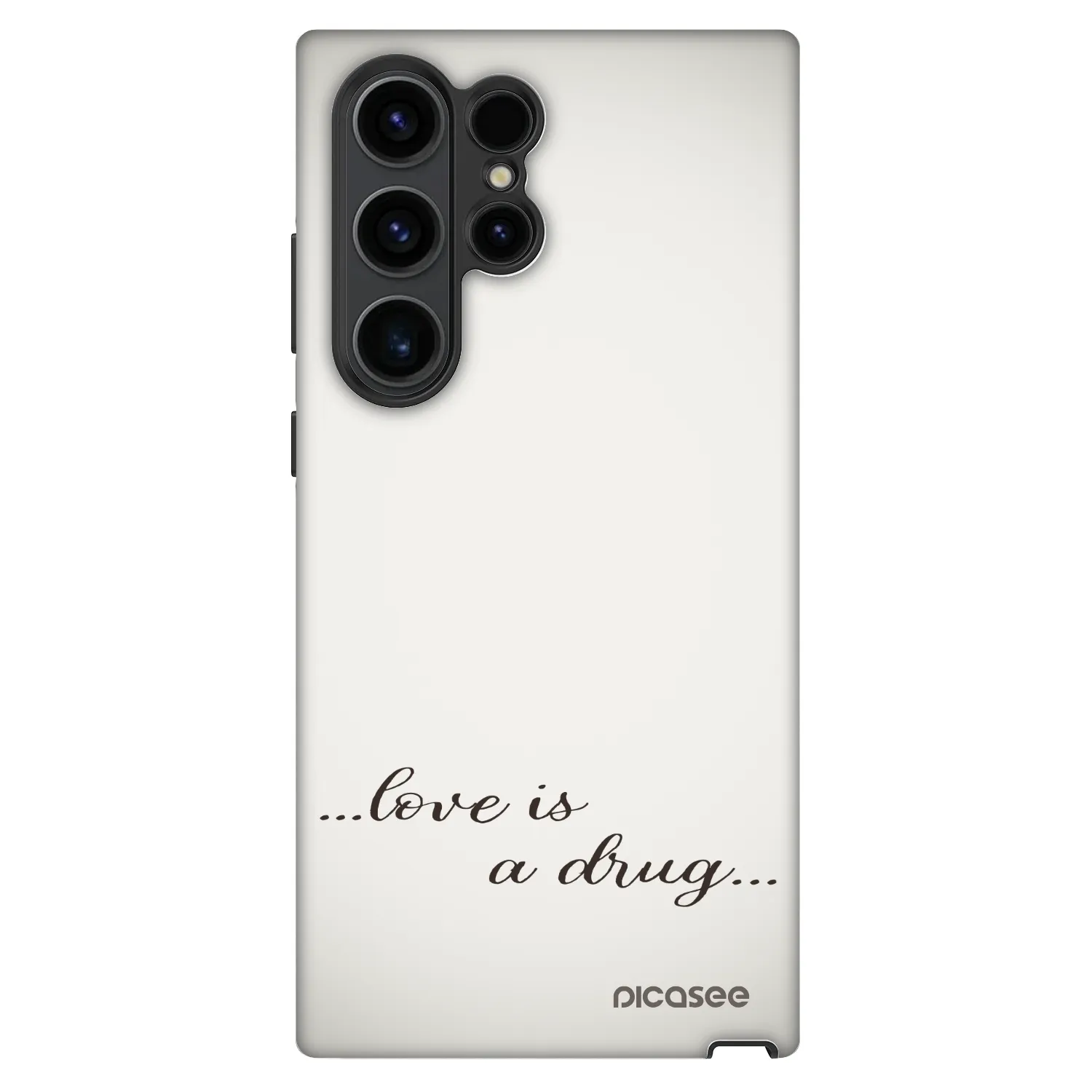 Picasee Fashion Case pentru Samsung Galaxy S23 Ultra 5G - Love is a drug