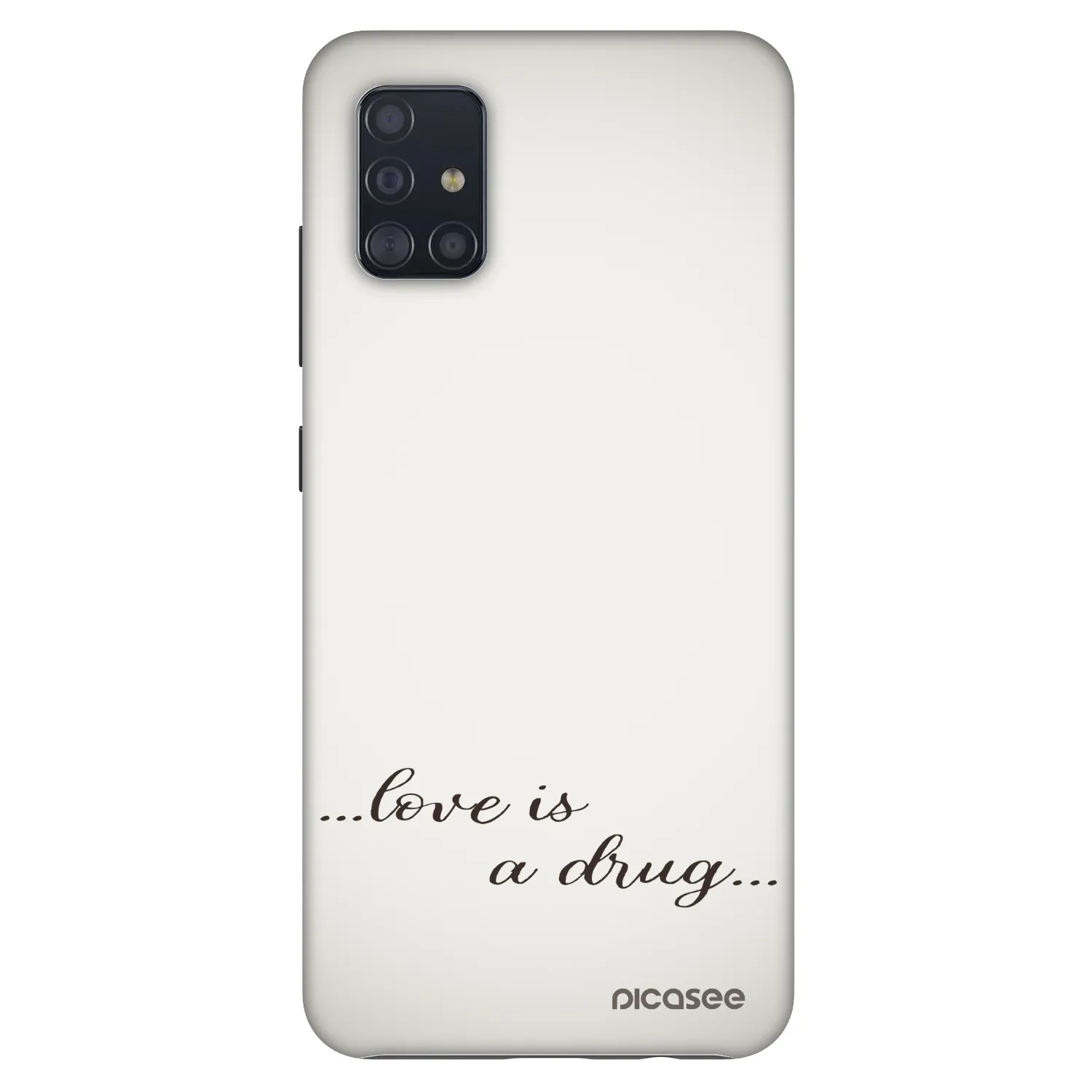 Picasee Fashion Case pentru Samsung Galaxy A51 A515F - Love is a drug