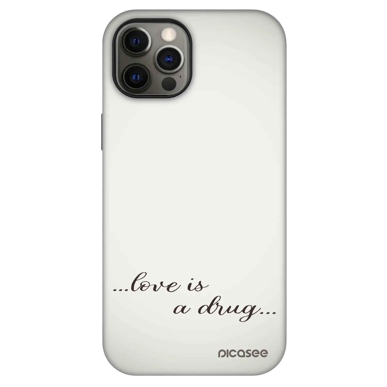Picasee Fashion Case MagSafe pentru Apple iPhone 12 Pro - Love is a drug