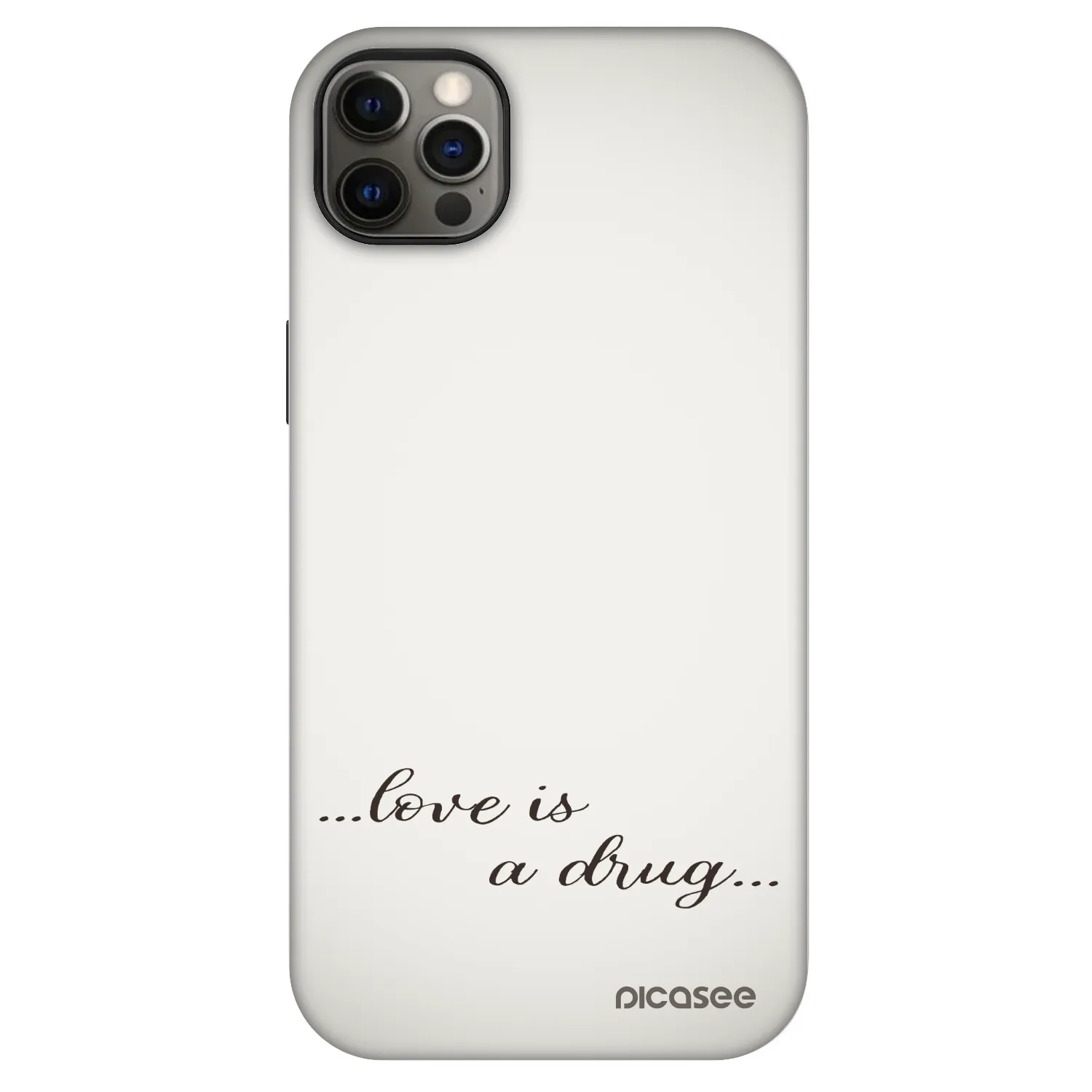 Picasee Fashion Case MagSafe pentru Apple iPhone 12 Pro Max - Love is a drug