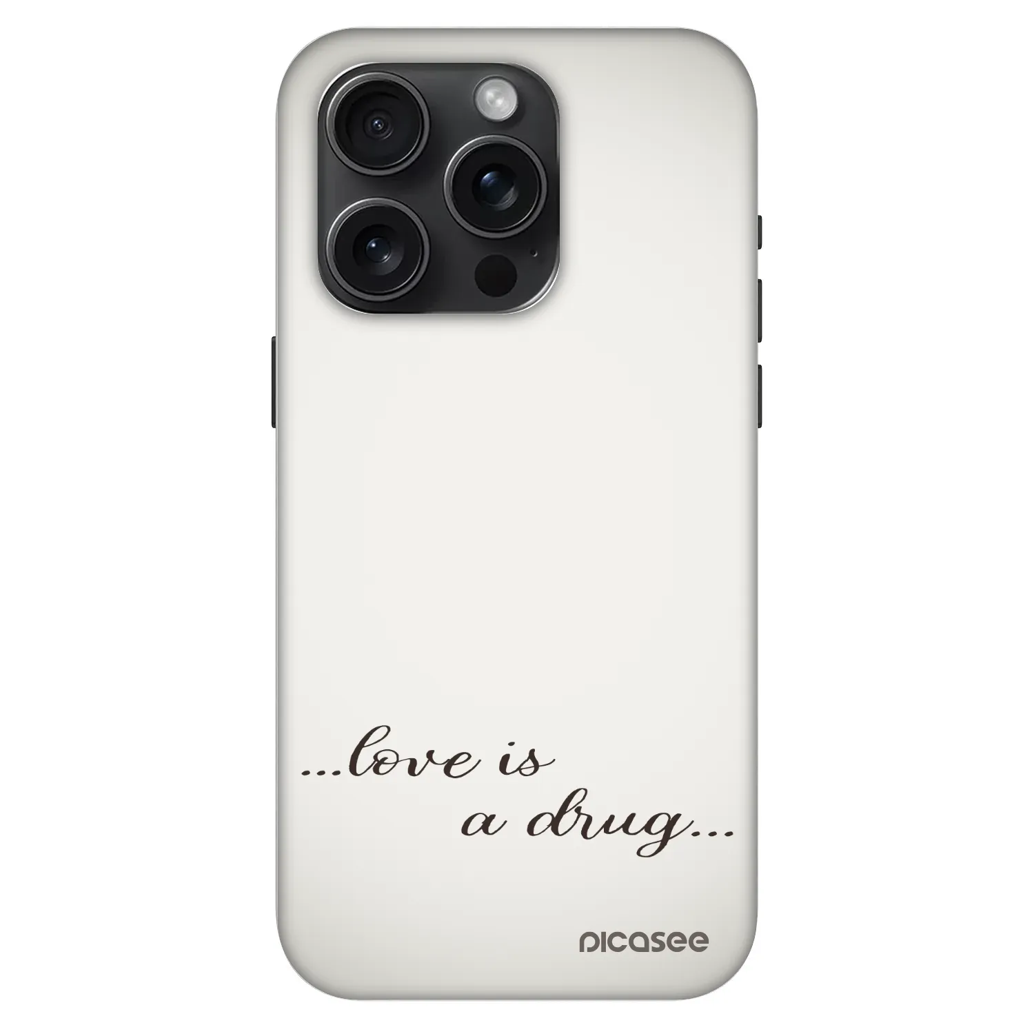 Picasee Fashion Case MagSafe pentru Apple iPhone 15 Pro - Love is a drug