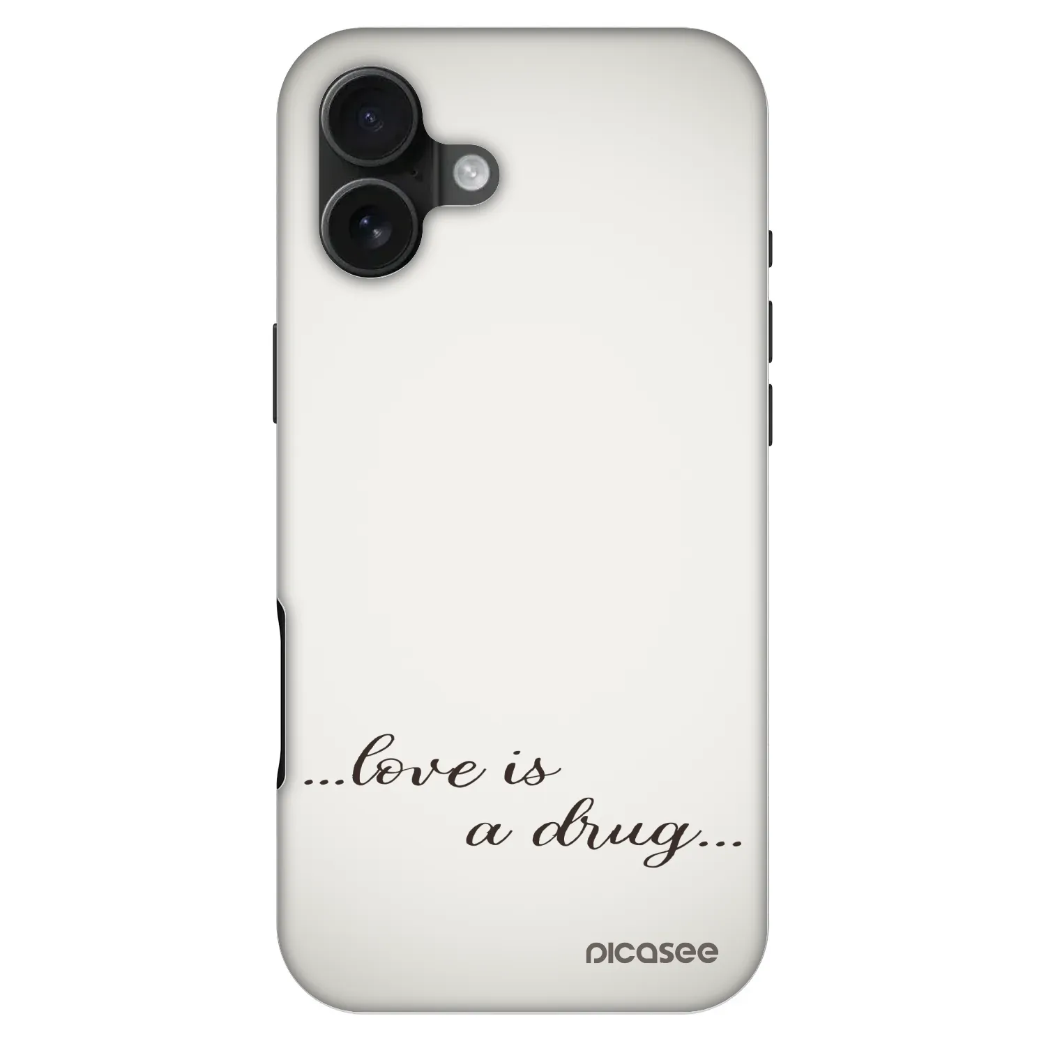 Picasee Fashion Case MagSafe pentru Apple iPhone 16 Plus - Love is a drug