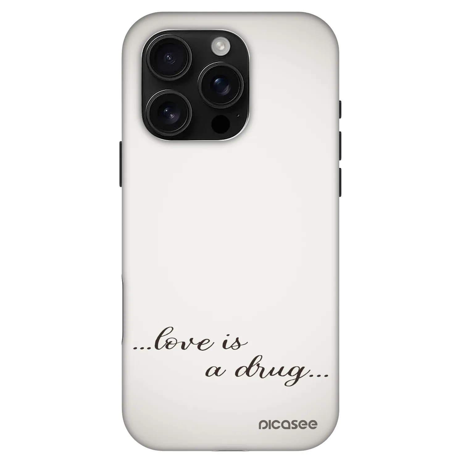 Picasee Fashion Case MagSafe pentru Apple iPhone 16 Pro - Love is a drug