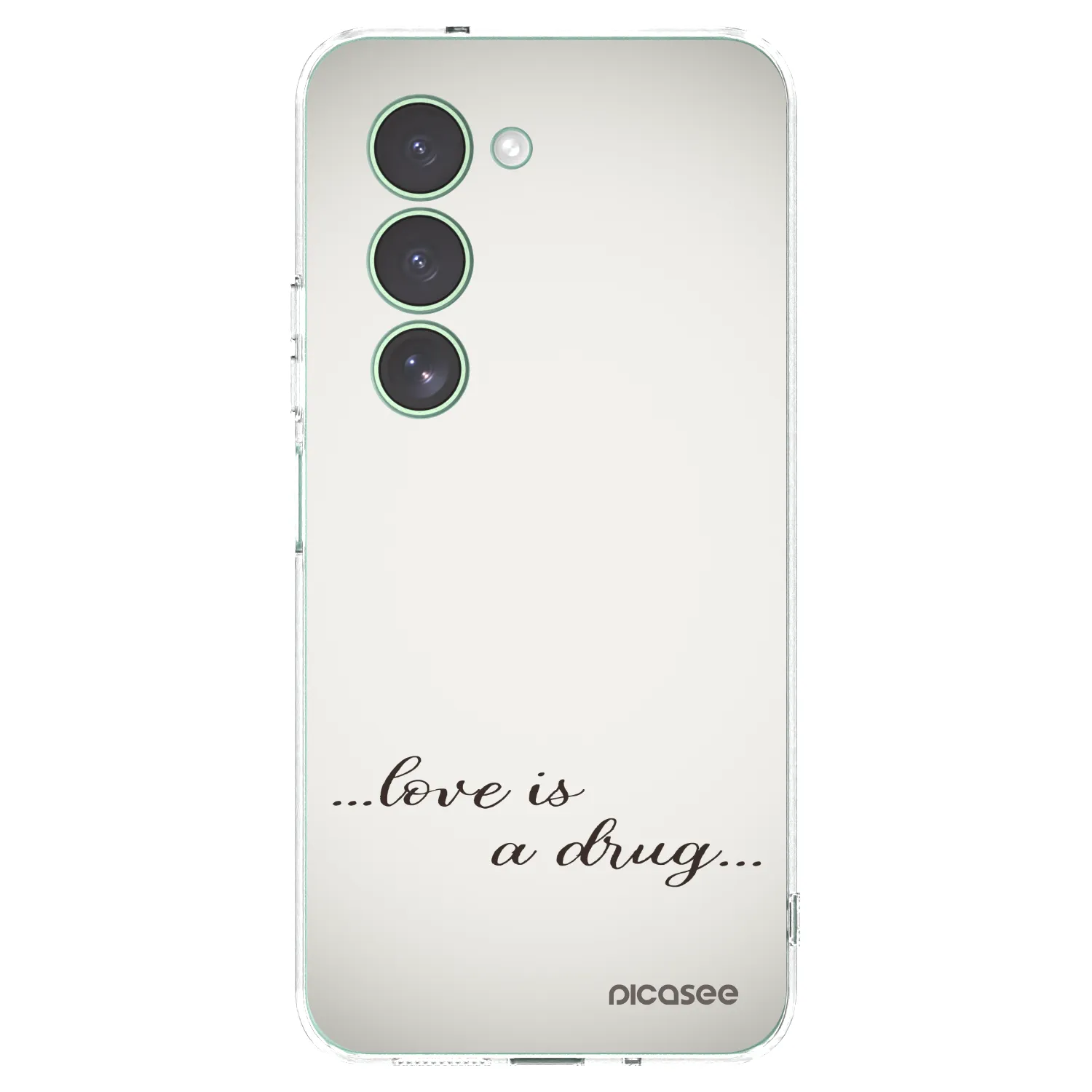 Picasee husă transparentă din silicon pentru Xiaomi Redmi 15 5G - Love is a drug