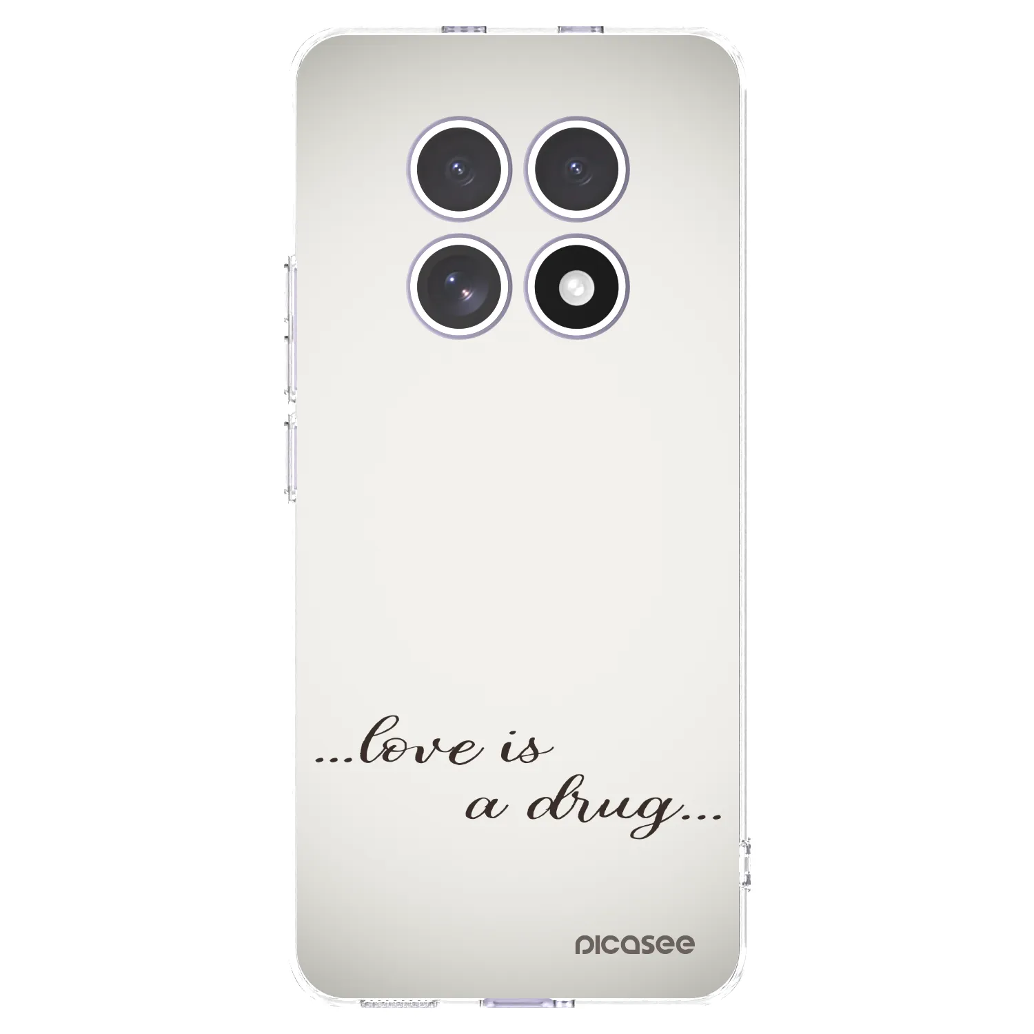 Picasee husă transparentă din silicon pentru Xiaomi Redmi Note 15 - Love is a drug