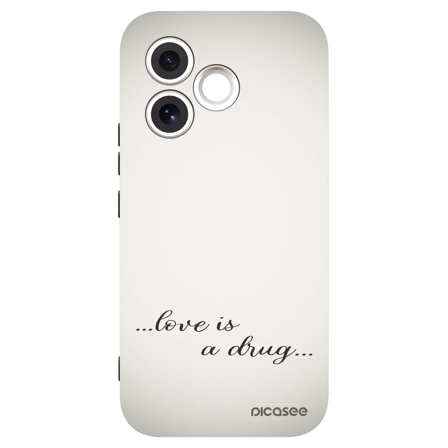 Picasee husă neagră din silicon pentru Honor 600 Lite - Love is a drug