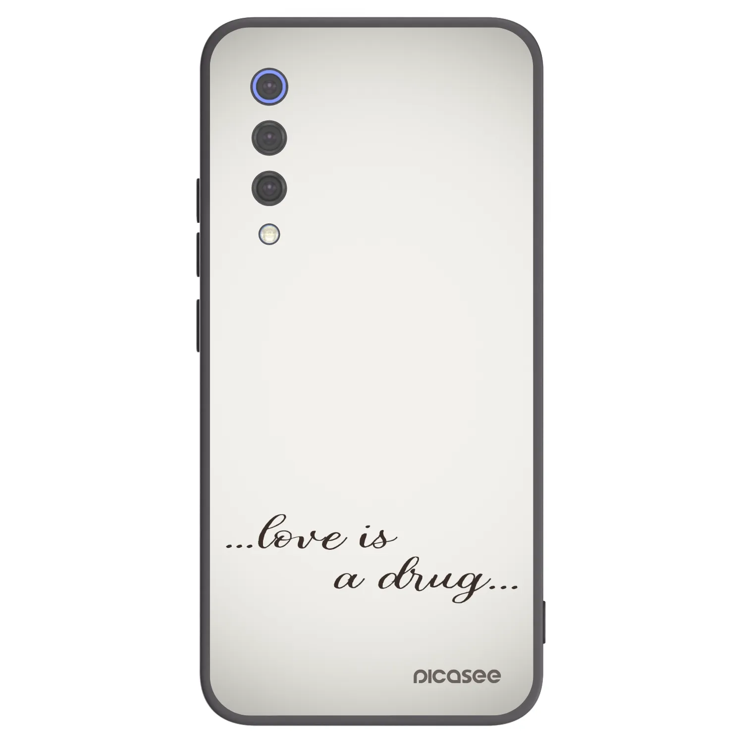Picasee husă neagră din silicon pentru Xiaomi Mi 9 SE - Love is a drug