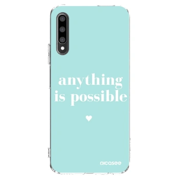Picasee husă transparentă din silicon pentru Honor 9X Pro - Anything is possible