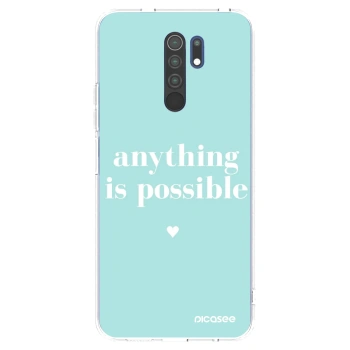 Picasee husă transparentă din silicon pentru Xiaomi Redmi 9 - Anything is possible