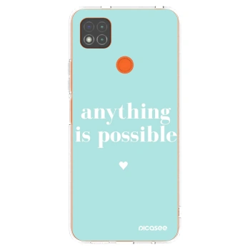 Picasee husă transparentă din silicon pentru Xiaomi Redmi 9C - Anything is possible