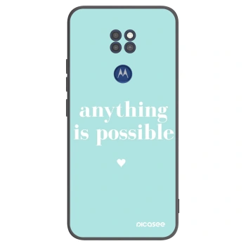Husă pentru Motorola Moto G9 Play - Anything is possible
