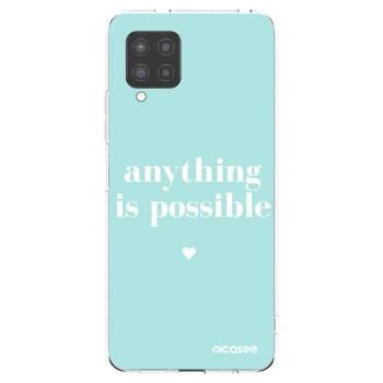 Picasee husă transparentă din silicon pentru Samsung Galaxy A42 A426B - Anything is possible