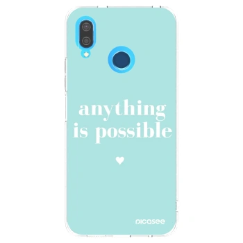 Picasee husă transparentă din silicon pentru Huawei P20 Lite - Anything is possible