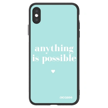 Picasee ULTIMATE CASE pentru Apple iPhone XS Max - Anything is possible