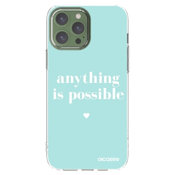 Picasee husă transparentă din silicon pentru Apple iPhone 13 Pro Max - Anything is possible