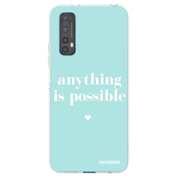 Picasee husă transparentă din silicon pentru Realme 7 - Anything is possible