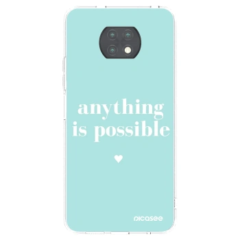 Picasee husă transparentă din silicon pentru Xiaomi Redmi Note 9T - Anything is possible