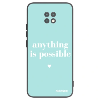Picasee husă neagră din silicon pentru Xiaomi Redmi Note 9T - Anything is possible