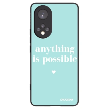 Picasee husă neagră din silicon pentru Huawei Nova 9 - Anything is possible
